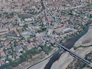 Elbasan City, Albania (2024) 3D Model