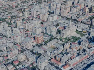 Fier City, Albania (2024) 3D Model