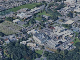 Lisburn City, UK (2024) 3D Model