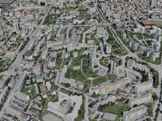 Pristina City, Kosovo (2022) 3D Model