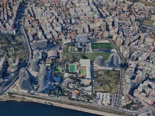 Tirane City, Albania (2024) 3D Model