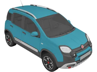 Fiat Panda Cross (2021) 3D Model
