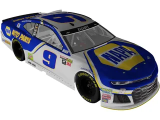 Nascar Chevy SS 3D Model