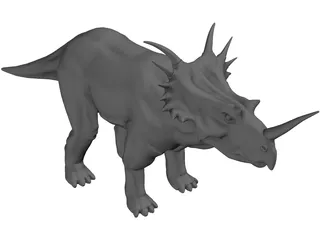 Styracosaurus - 3D Model Animated - PixelBoom
