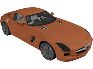 Mercedes-Benz SLS AMG 3D Model