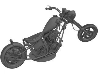 Harley-Davidson 3D Model