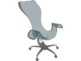 Chair Transparent Future 3D Model