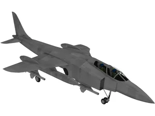 Hawker Siddeley P.1154 Royal Navy 3D Model