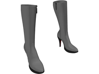 Woman Shoes 3D Model - 3D CAD Browser