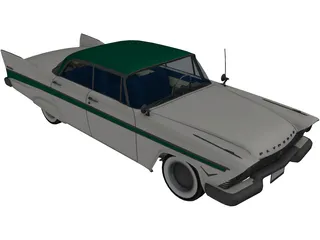 Plymouth Belvedere (1957) 3D Model