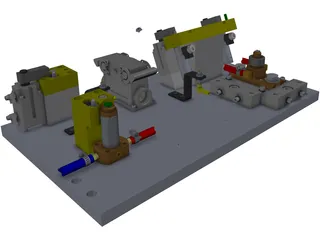 Weld Fixture 3D Model