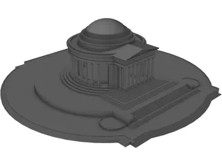 Jefferson Memorial 3D Model