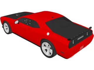 Dodge Challenger SRT10 3D Model