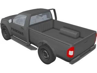 Isuzu D-Max (2006) 3D Model