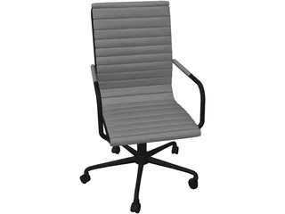 Cadeira Seattle Home Office Chair 3D Model