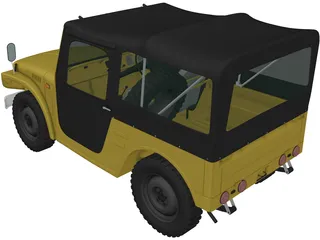 Suzuki Jimny (1970) 3D Model