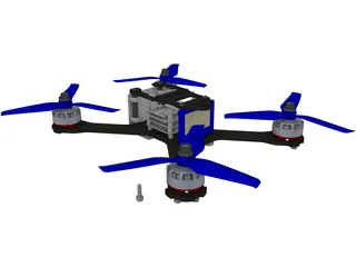 Franz Valve Balloon Drone Navigation 3D Model