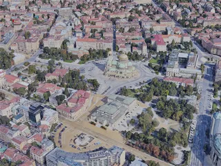 Sofia City, Bulgaria (2019) 3D Model