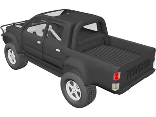 Toyota Hilux [Tuned] 3D Model