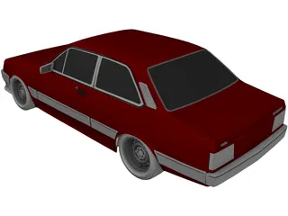 Chevrolet Chevette (1988) 3D Model