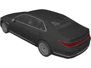 Genesis G90 (2020) 3D Model