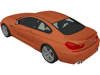 BMW M6 (2015) 3D Model