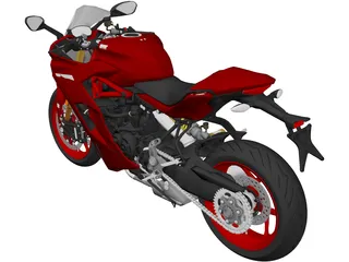 Ducati Supersport 950 3D Model