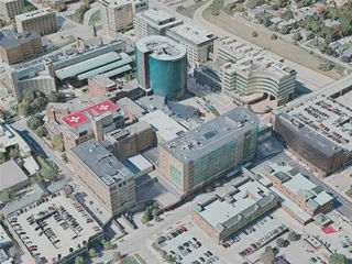 Grand Rapids City, USA (2021) 3D Model