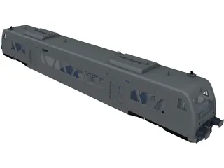 Regio Shuttle 3D Model