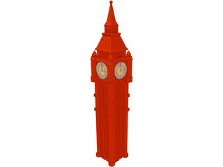 Big Ben 3D Model