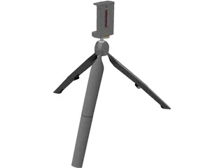 Smartphone Tripod 3D Model