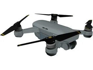 DJI Spark 3D Model