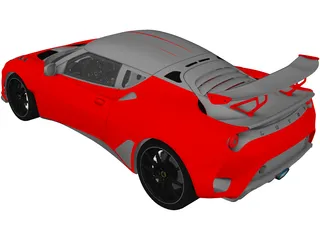 Lotus Evora 3D Model