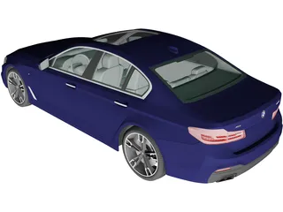 BMW M550i 3D Model