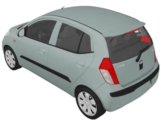 Hyundai i10 (2009) 3D Model