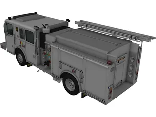 Seagrave Marauder II (2014) 3D Model