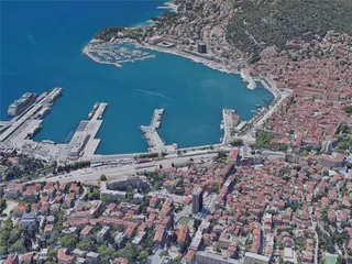 Split City, Croatia (2022) 3D Model