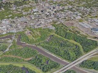 Jackson City, MS, USA (2023) 3D Model