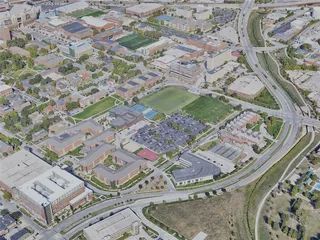 Lincoln City, NE, USA (2022) 3D Model