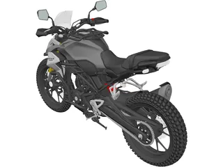 Honda CB300R (2017) 3D Model