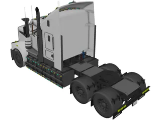 Kenworth T908 3D Model