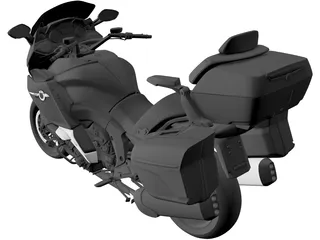 BMW K 1600 GT (2011) 3D Model