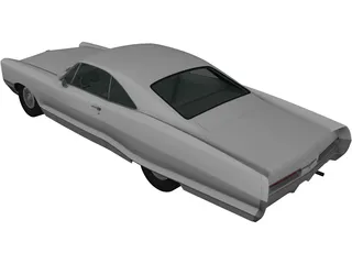 Pontiac Bonneville Hardtop (1966) 3D Model