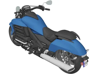 Honda Valkyrie GL1800C (2015) 3D Model