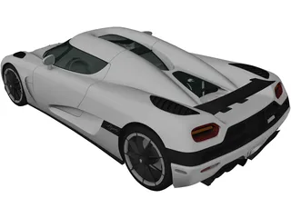 Koenigsegg Agera (2011) 3D Model