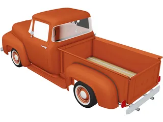 Ford F-100 (1956) 3D Model