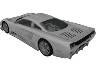 Saleen S7 Twin Turbo (2009) 3D Model