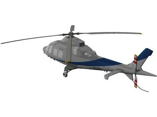 AgustaWestland AW109 GrandNew 3D Model