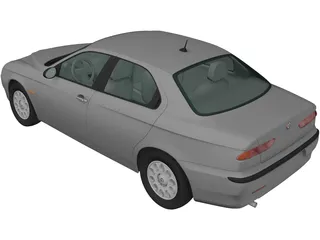 Alfa-Romeo 156 (1997) 3D Model