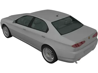 Alfa-Romeo 166 (2003) 3D Model